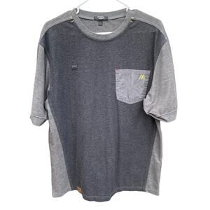 McDonald's Timeless Elements gray work shirt Size Large